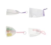 FRCOLOR filet de foaming net gel face cleanser skincare bombes de bain laveur de corps exfoliant nettoyeur simple à en filet outil exfoliant nylon