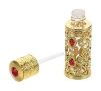 FRCOLOR Flacon de Parfum Rechargeable Distributeur Huiles Essentielles de Voyage Flacon de Parfum Élégant Verre pour Femme Récipient