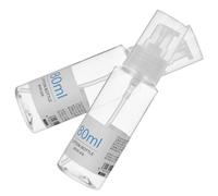 FRCOLOR Flacon Distributeur Vide Transparent Pet Pompe Cosmétique Rechargeable pour Voyage et Usage Quotidien Lot de Compactes et Durables