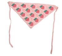 FRCOLOR Foulards De Cheveux En Crochet En Polyester Petite Écharpe De Tête Aiguilles Au Crochet Roses Pour Cheveux