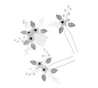 FRCOLOR Fourchette À Cheveux De Mariée Chic Peigne À Cheveux En Épingle À Fleurs Parfait Pour Mariage Fête Banquet