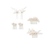 FRCOLOR Fourchettes À Cheveux De Mariée 6 Peignes En Cristal Accessoires Pour Cheveux De Mariage Coiffes Pour Femmes