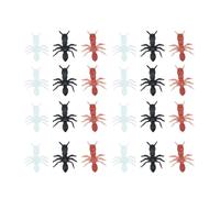 FRCOLOR Fourmis Artificielles en Plastique, 100 Pièces, pour Farces d'halloween, 1,5 X 1 X 1,8 Cm