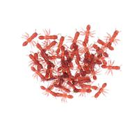 FRCOLOR Fourmis Artificielles en Plastique, 100 Pièces, pour Farces d'halloween, Marron, 1,5 X 1 X 1,8 Cm