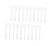 FRCOLOR Fournitures Desthétique Ensemble De 50 Spatules Pour Soins De La Peau Petite Spatule De Maquillage Pour Gratter Les Masques Faciaux