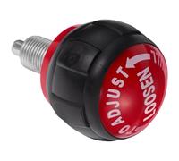 FRCOLOR Goupille à Ressort Rotative en Abs pour Équipement de Fitness, Bouton Sphérique Convivial pour Ajustement Rapide, pour Home Gym et Bancs de Musculation
