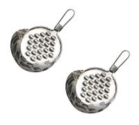 FRCOLOR Grattoir à Gelée en Acier Inoxydable 2pcs, Portable et Facile à Nettoyer, Cuisine et Cuisson