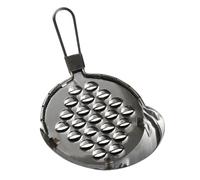 FRCOLOR Grattoir à Gelée en Acier Inoxydable Léger et Portable Cuisine, Outil Multifonction pour Couper Légumes et Préparer Nouilles Froides