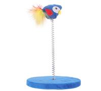FRCOLOR Griffoir pour Chaton Interactif Auto Intérieur, Bleu | Tapis en Lint et Plastique, Format Compact, Attire L’attention, pour Maison et Absence du Propriétaire