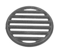 FRCOLOR Grille de Cuisson Ronde en Fer Fonte pour Barbecue, Isolation Thermique Élevée et Résistance à Haute Température, Cuisine en Plein Air et Camping