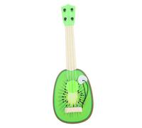 FRCOLOR Guitare Miniature Plastique Simulée Modèle Ukulélé Fruitée Kiwi Instrument de Musique Portable pour Fête et Apprentissage