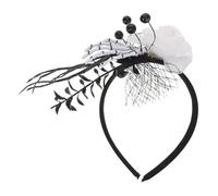 FRCOLOR Halloween Headband Skull And Flowers Cosplay Hair Hoops Comfortable Secure Costume Accessory For Women And Mystical Spooky Party Prop