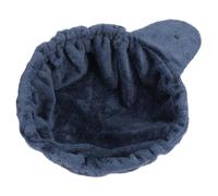 FRCOLOR Hamac pour Arbre à Chat en Flanelle Bleu Lit Suspendu pour Chat Structure en Acier Panier de Remplacement Confortable pour Intérieur Accessoire Adaptable pour Chatons