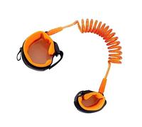 FRCOLOR Harnais de Sécurité Garçon Fille avec Lien de Poignet Perte Orange Sangle Confortable pour Activités Intérieures et Extérieures pour Magasins et