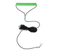 FRCOLOR Harnais Volant pour Oiseaux 4 Mètres en Corde Résistante Anti-Morsure, Laisse Harnais pour Perroquet et Petits Animaux de Compagnie, Léger et Flexible pour Volière et Promenade