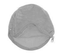 FRCOLOR Housse Chauffe-mains Ronde à Fermeture Éclair Anti-brûlure en Peluche Douce pour Rétention Chaleur, pour Activités Hivernales en Extérieur