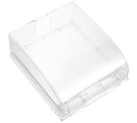 FRCOLOR Housse Étanche pour Sonnette de Porte Transparente Boîtier Anti-éclaboussures Protection Pluie Facile à Installer Protège Interphone et Lecteurs d’Accès Extérieurs