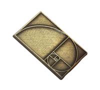 FRCOLOR Insigne De Ratio Broche Badge Graphique Numérique Pour De Mathématiques Et Enseignants
