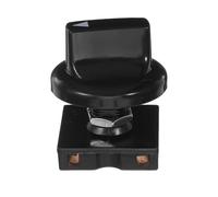 FRCOLOR Interrupteur Rotatif 4 Positions pour Ventilateur, Sélecteur de Vitesse Réglable à 3 Vitesses, Bouton de Commande Multiposition, Régulateur de Vitesse Industriel Compact