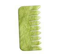 FRCOLOR Jadestone Peigne De Massage Pour Chevelu Peigne à Gratter Pour Corps Soulager La Fatigue Et Détendre Les Muscles