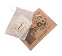FRCOLOR Jeu de Cartes I Ching Hexagrammes Papier pour Débutants Outil Dapprentissage Feng Shui avec Guide Explicatif et Chinoises Anciennes pour Divination et Sagesse