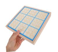 FRCOLOR Jeu Éducatif Sudoku Garçon Fille à Tiroir Bleu Plateau de Puzzle pour Entraînement Au Raisonnement Développement Intellectuel et Apprentissage des Chiffres