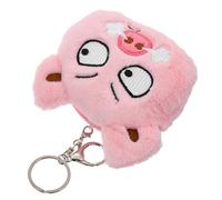 FRCOLOR Joli Petit Cochon en Peluche Douce Pochette De Rangement pour Garçons Et Filles Porte-Monnaie pour Filles Fermeture À Glissière