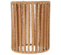 FRCOLOR -jour Suspendu L'irritation Oculaire en Corde de Papier Tissé Structure Tressée Pratique pour Lampe E14 E27 pour Salon ou Remplacement