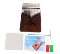 FRCOLOR Kalimba Touches Portable avec Motif Cerf Piano à Pouce Pratique pour Débutants Instrument Musical Agréable Au Clair et Surface Lisse