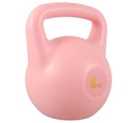 FRCOLOR Kettlebell de compétition 6 kg remplissable d'eau, design rose chic, kettlebell à remplir d'eau pour entraînement polyvalent et fitness féminin à domicile