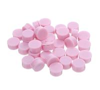 FRCOLOR Kit de 100 Roulements Rotatifs pour Base Pivotante Rose Accessoires DIY pour Moulins à Vent Bijoux et Ornements en Argile Roulements pour Jouets Soi-Même Base de Plateau