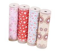 FRCOLOR Kit De Fabrication Kaléidoscope DIY Garçon Et Filles 4 Pièces Matériaux De Bricolage Colorés Ensemble Éducatif Créatif pour Activités Manuelles