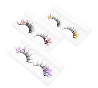 FRCOLOR Kit De Maquillage Pour Faux Cils Aspect Naturel Pour Cosplay Street Fashion Photo Extensions De Cils