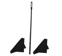 FRCOLOR Kit de Nettoyage Flûte Traversière avec Tige Plastique et Chiffons Doux Outil Entretien pour Instruments à Vent Facile à Utiliser et Protéger Mécanisme