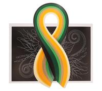 FRCOLOR Kit de Quilling pour Adultes et Débutants, Bandes de Papier Colorées Multicolores, 44 Modèles de Base Papiers Assortis, Accessoires D'artisanat Léger pour Loisirs Créatifs