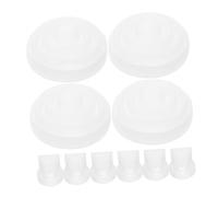 FRCOLOR Kit de Remplacement de Soupapes à Bec et Diaphragmes Silicone Lavables pour Tire Lait Compatible avec Momcozy de Soupapes Diaphragmes Confort et Accrus pour Allaitement
