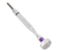 FRCOLOR Kit de Réparation de Lunettes 1 Pièce Tournevis Hexagonal 2,57 Mm et Poignée, Outil de Précision pour Vis Optiques, Adapté à L’entretien Réparation des Lunettes