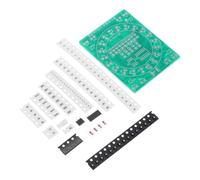 FRCOLOR Kit de Soudure Électronique Complet pour Entraînement Aux Compétences Plaque Pratique Plastique pour Débutants et Experts Circuits DIY