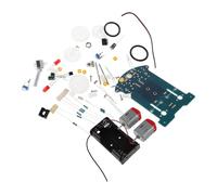 FRCOLOR Kit De Voiture De De Ligne pour Apprentissage Électronique Kit De Soudure pour Projet Scolaire Voiture De Intelligente à Monter Soi-même