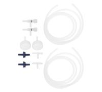 FRCOLOR Kit D'éclosion de Crevettes en Bouteille de Soda, 2 Sets 10 Pièces, Accessoires Transparents pour Incubation Œufs D'artémias, Outil DIY pour Élevage Aquarium, Kit D'écloserie