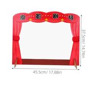 FRCOLOR Kit DIY Marionnettes à Ombres pour Garçon Fille avec de Marionnettes Éducatif Sensoriel pour Apprentissage Préscolaire et Jeu Créatif Familial