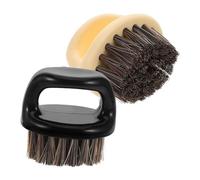 FRCOLOR Kit Doutils De Barbier Brosse À Barbe Pour Hommes Ensemble De Brosses À Articulation Brosse À Cou Essentielle Pour Lentretien De La Barbe