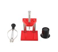FRCOLOR Kit D'outils de Réparation pour Montres Mécaniques Quartz avec Poussoir de Goupille, Presse à Aiguilles en Alliage et Loupe pour Usage à Domicile