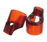 FRCOLOR Kit Embouchures Flûte pour Débutants 2 Pièces Mini Courte 22 Mm, Accessoire Portable en Matériau Solide, Système D’aide pour Jouer sans Effort, Équipement Pratique pour Flûtiste