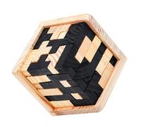 FRCOLOR Kongming Lock Éducatif pour Garçon Fille Casse-tête Intellectuel Ancien Jeu de Réflexion pour Motricité Fine et du Stress Puzzle Créatif pour Garçons et Filles