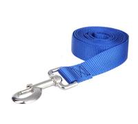 FRCOLOR Laisse de Dressage pour Chien Bleue Longue Résistance Renforcée avec Connecteur Chromé Poignée Confortable à Libération Rapide pour Entraînement Extérieur