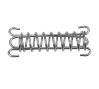 FRCOLOR Laisse pour Chien avec Ressort Antichoc Acier Inoxydable Amortisseur de Traction Résistant Moyen Sécurité et Liberté pour Animaux