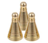 FRCOLOR Laiton Moule à Parfum Outil, Conique, Lot de 3 Pièces | Fabrication de Moules Décoratifs, Léger et Facile à Utiliser, pour Cônes de Parfum Maison