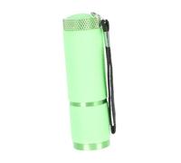 FRCOLOR Lampe de Poche UV 9 LED Violette Compacte Verte Outil D’Identification D’Argenté Portable Détecteur de Billets et Vernis à Ongles Lampe de Séchage Pratique pour Usage