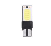 FRCOLOR Lampes LED T10 W5W COB Ultra-minces Blanc Lot de 10, Éclairage Grand Angle pour Intérieur Auto, Système Can-bus Intégré, Usage Toute Saison, Haute Puissance
